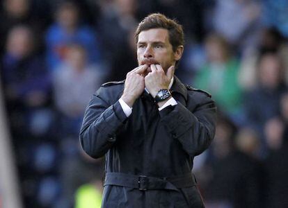 Villas-Boas, durante el partido perdido el s&aacute;bado ante el West Bromwich.