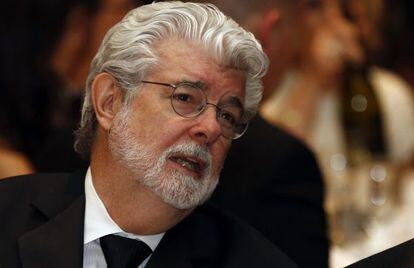 El cineasta George Lucas.