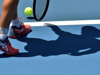 Imagen de un torneo reciente de tenis, en Sidney.