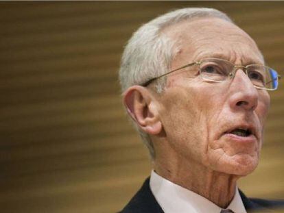 Stanley Fischer, vicepresidente de la Reserva federal, en 2014