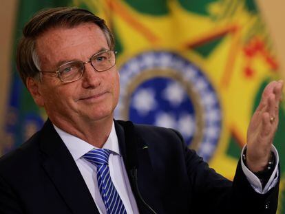 El presidente de Brasil, Jair Bolsonaro