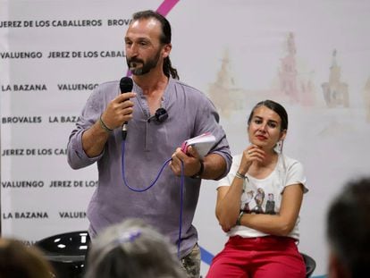 Juan Carlos Santana, exalcalde de Jerez de los Caballeros y cabeza de lista de Unidas por Jerez.