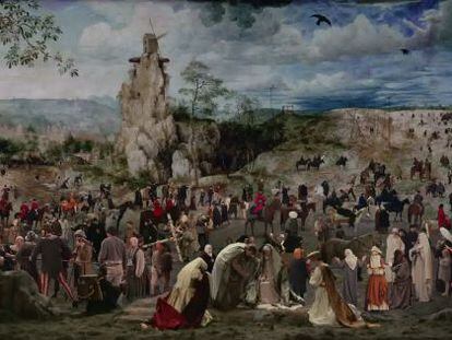 Fotograma de la pel&iacute;cula de Lech Majewsky, &#039;El molino y la cruz&#039;, donde recrea &#039;El camino del calvario&#039; de Brueghel y que se estrena este viernes. 