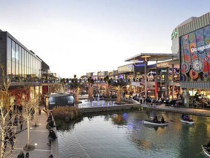 El centro comercial Puerto Venecia, ubicado en Zaragoza.