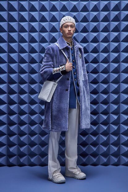 Momento del primer desfile de Dior Men tras la pandemia.