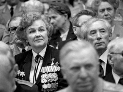 Nadia Popova, en 1984.