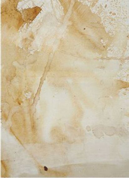 Obra 'Oxidation Painting' (1928-1987) de Andy Warhol.