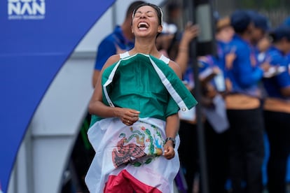 Alejandra Ortega en los Juegos Centroamericanos y del Caribe 2023.