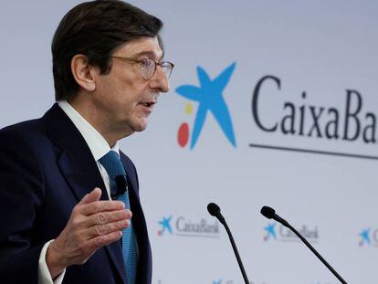 El presidente de CaixaBank, José Ignacio Goirigolzarri.
 
