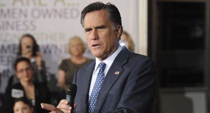 El candidato republicano, Mitt Romney.