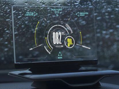 Con Exploride llevarás tu coche al futuro utilizando una pantalla transparente