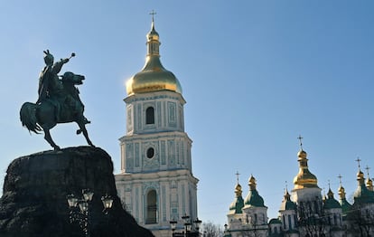 La catedral de Santa Sofía de la capital ucrania.