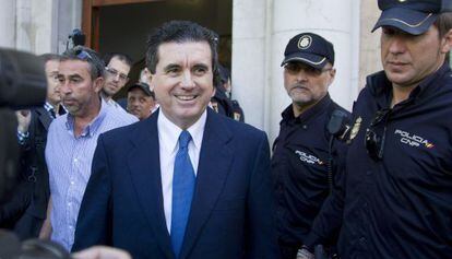 Jaume Matas, tras su última comparecencia ante el juez