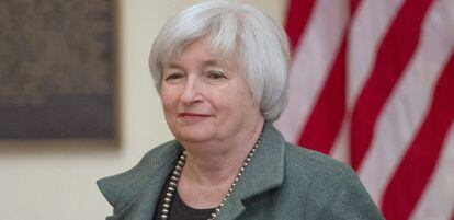 La presidente de la Reserva Federal, Janet Yellen. EFE/Archivo