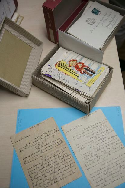 Dos cartas escritas en 1939 y otros documentos del Archivo de Escrituras Cotidianas.