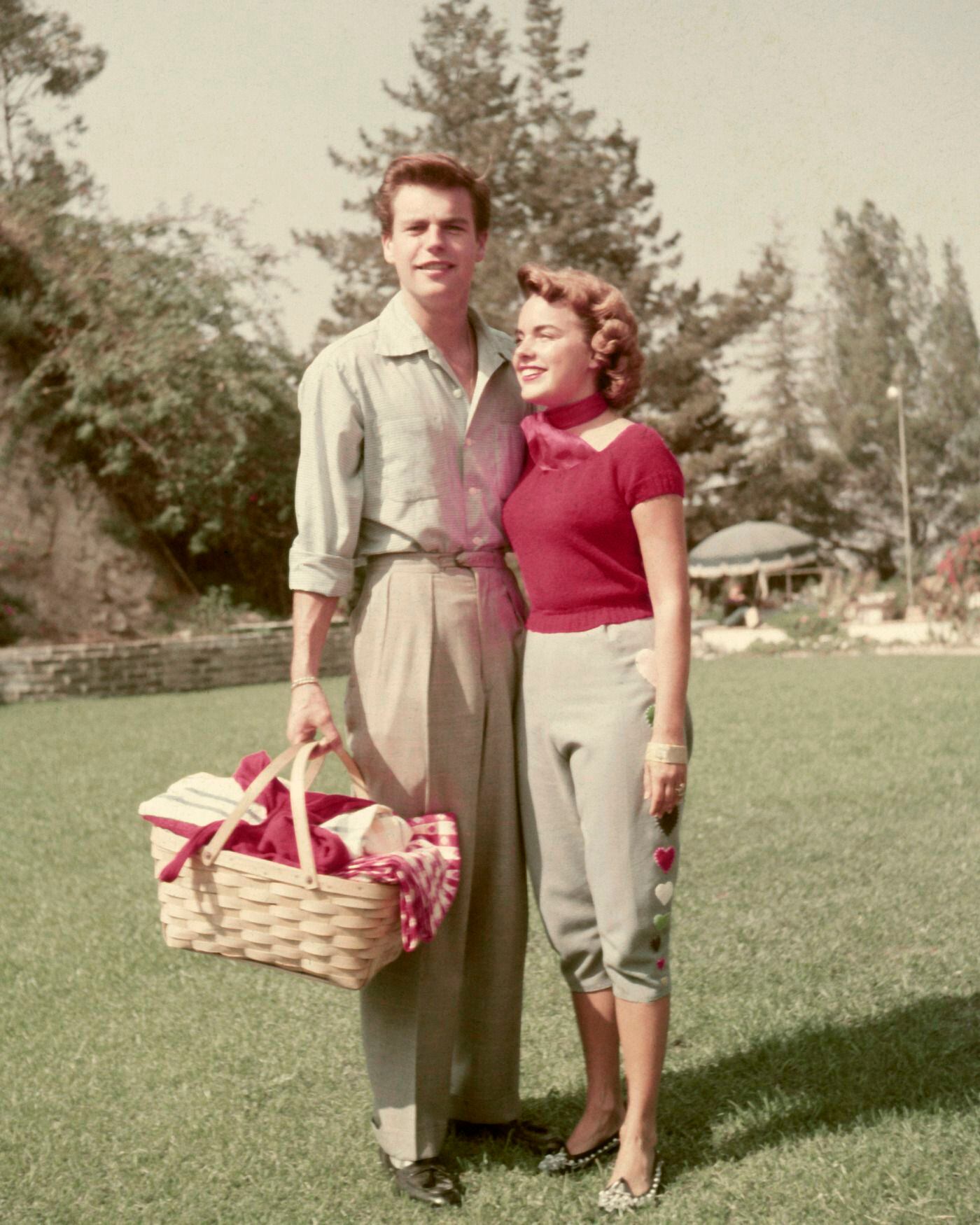 Robert Wagner y Natalie Wood en 1960.