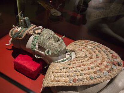 El ajuar de la aristócrata maya, uno de los grandes tesoros arqueológicos, se exhibe por primera vez en el país