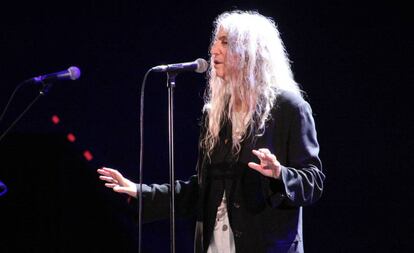 Actuación de Patti Smith en el festival de la Porta Ferrada de 2019.