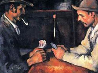 'Los jugadores de cartas', de Paul Cézanne