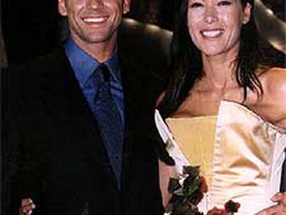 Miguel Ángel Tobías y Mabel Lozano compartieron <b></b><i>Noche de fiesta.</i>