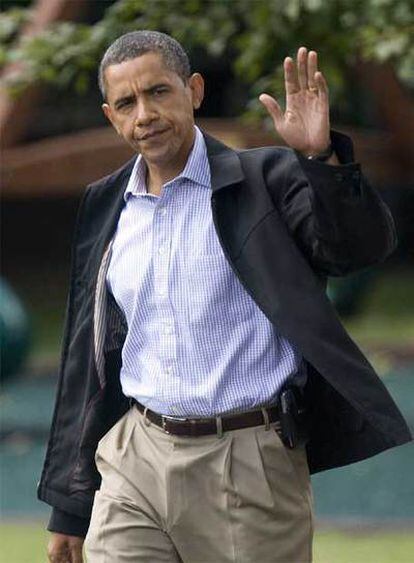El presidente estadounidense, Barack Obama, el pasado miércoles en la Casa Blanca.