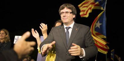 Carles Puigdemont, presidente de la Generalitat