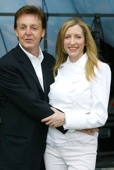 McCartney y Heather Mills.