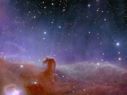 Imagen de la nebulosa cabeza de caballo.