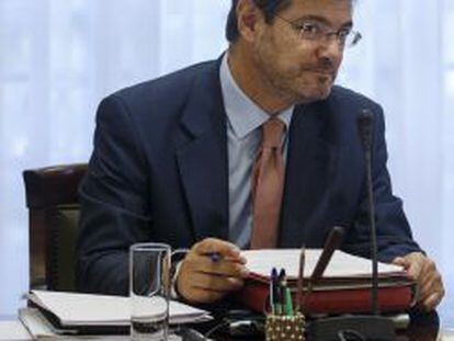 Rafael Catal&aacute;, ministro de Justicia.