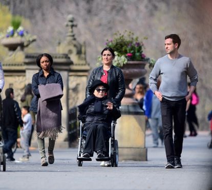 Yoko Ono, en Nueva York en 2017.