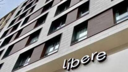 Edificio de apartamentos de Líbere en Vitoria.