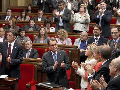 El Parlament avala el referéndum