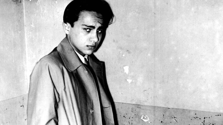 El joven judío Herschel Grynszpan, tras su detención.