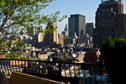 Bar A60, en la terraza del hotel Thomson, en el Soho de Nueva York.