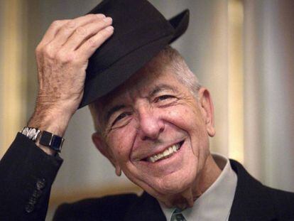 Leonard Cohen, en enero de 2012, en París.