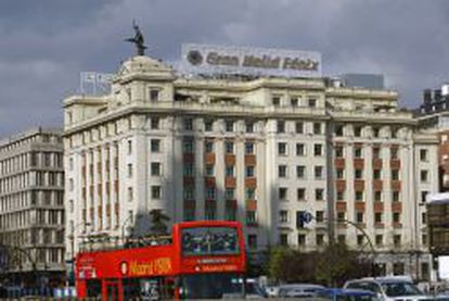 Hotel Gran Meli&aacute; F&eacute;nix en el Paseo de la Castellana.