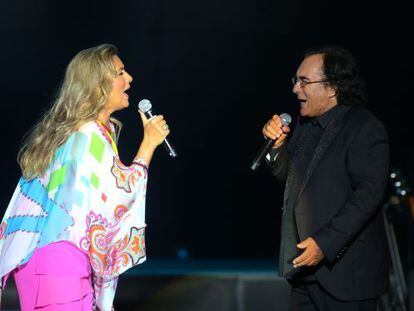 Al Bano y Romina Power en su reaparición en Peralada.