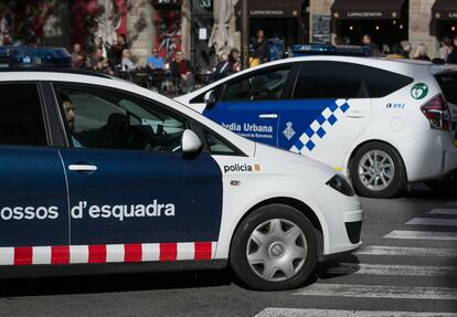 Imagen de archivo de un vehículo de los Mossos d'Esquadra.