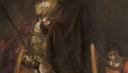 El cuadro &#039;Sa&uacute;l y David&#039; de Rembrandt.