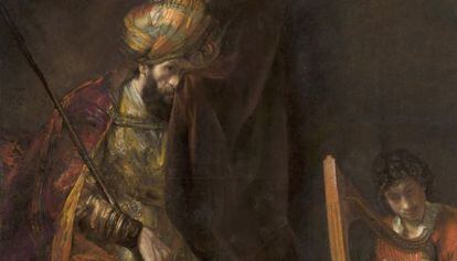 El cuadro 'Saúl y David' de Rembrandt.