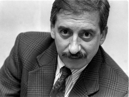 Ander Landaburu, delegado de EL PÁIS en el País Vasco, en una imagen de 1997.