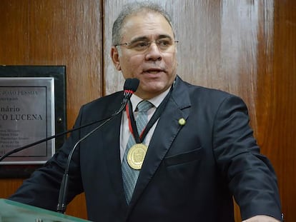 Marcelo Queiroga fue nombrado por el presidente Jair Bolsonaro para asumir el cargo de ministro de Salud de Brasil.