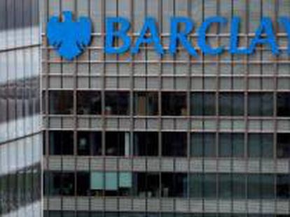 Edificio del banco británic Barclays en Londres.