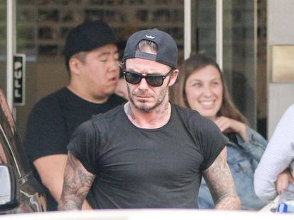 Beckham, el 2 de febrero en Los Angeles.
