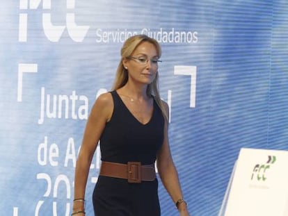 Esther Alcocer, presidenta del consejo de administración de FCC