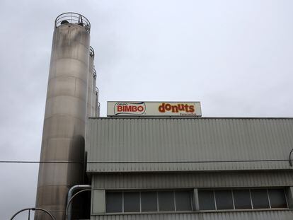 Fábrica de Bimbo cerrada, en Paracuellos del Jarama.