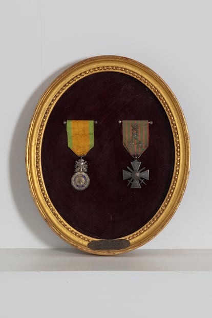 Medallas militares de Louis Ferdinand Céline.