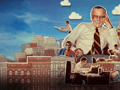 Una imagen promocional del documental 'Stan Lee', de David Gelb, en Disney +.
