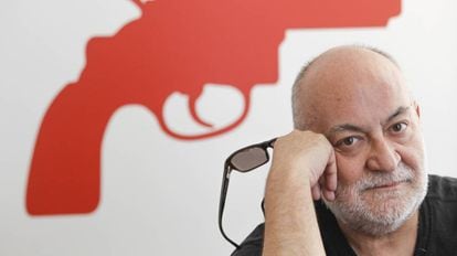 Gerardo Vera, escenógrafo, figurinista, actor y director de cine y de teatro español, en el Teatro María Guerrero