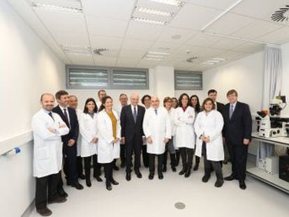 El Vall d Hebron Instituto Oncológico y la Fundación BBVA crean un programa de 2,5 millones de euros para desarrollar nuevos fármacos